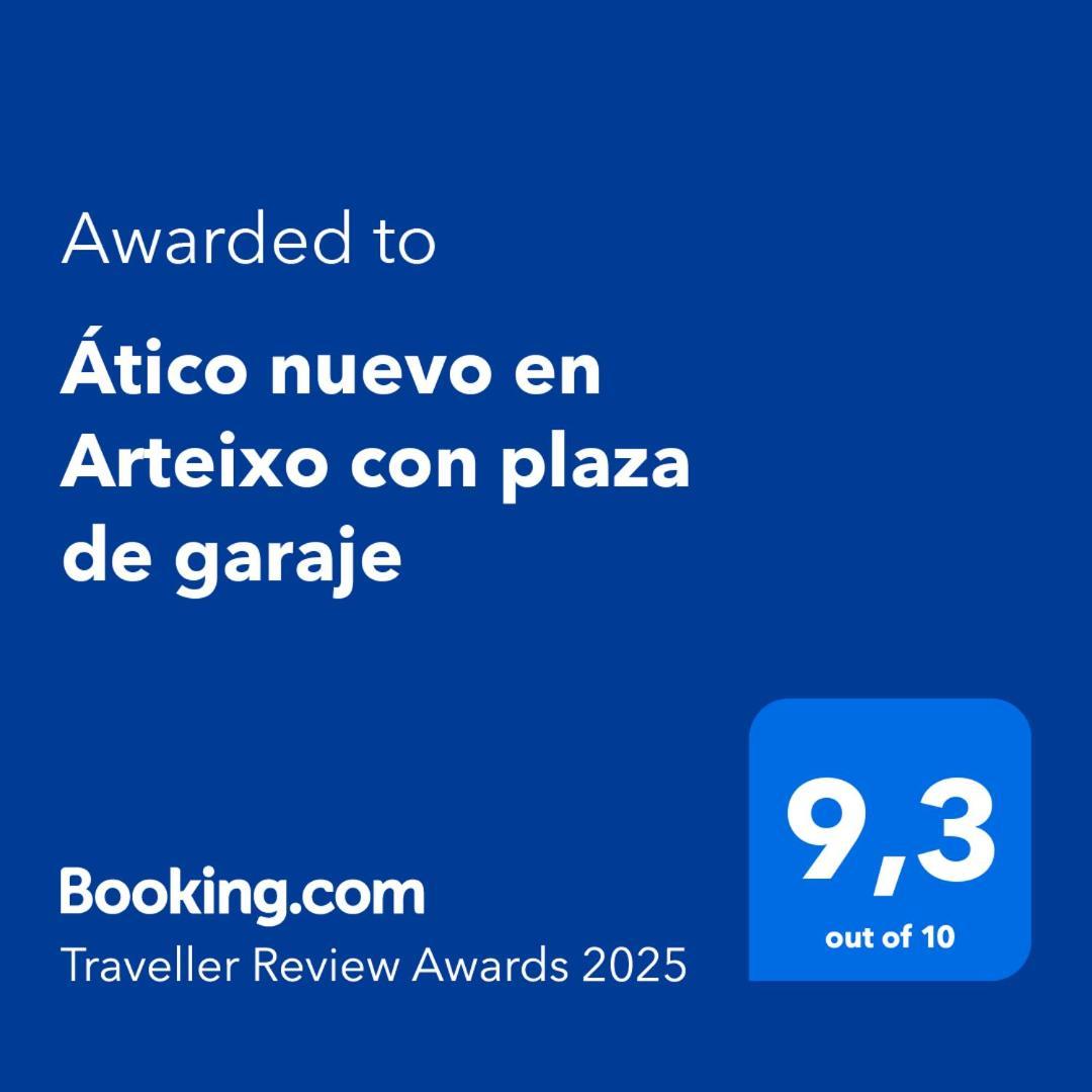 Апартаменты Atico Nuevo En Arteixo Con Plaza De Garaje Экстерьер фото